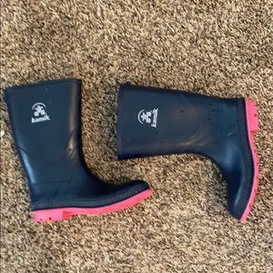 Kamik rain boots girls